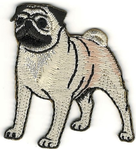 Toppa ricamo cane razza