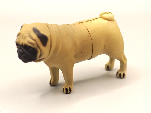 Pug dog animal - toy, mini