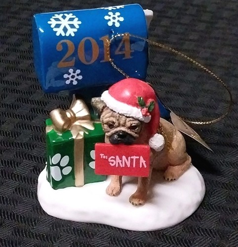 Danbury mint 2014 annuale pug - mint,