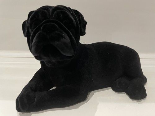 Velveteen lying black - velveteen,