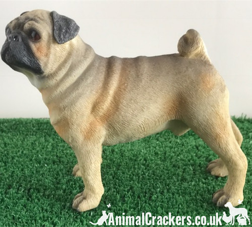Pug dog ornament figurine - dog,