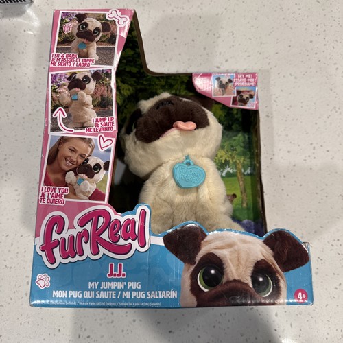 Furreal jumpin pug - pug, peluche