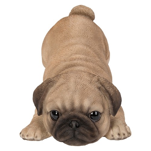 Figurina cane carlino - figurina,