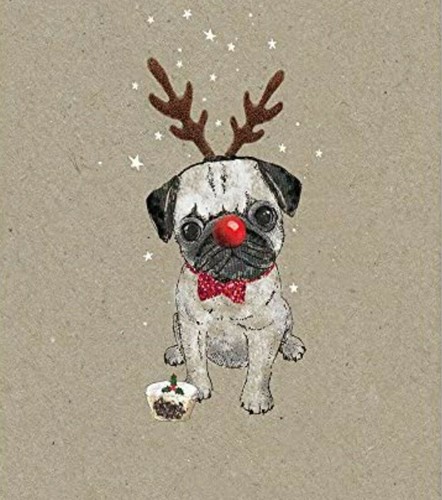 Biglietto natale renna - biglietto,