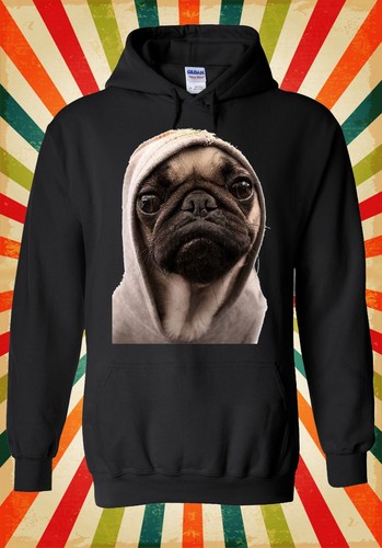 Felpa con cappuccio pug - cappuccio, life