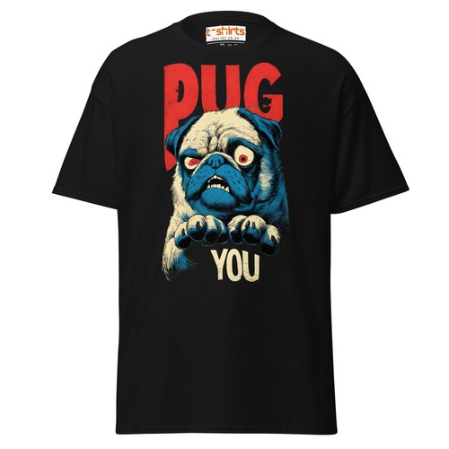 Maglietta pug you - maglietta,