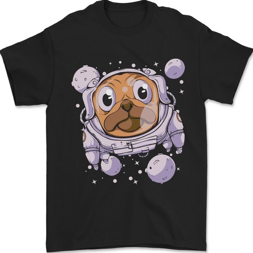 Gildan pugonaut astronaut pug - gildan,