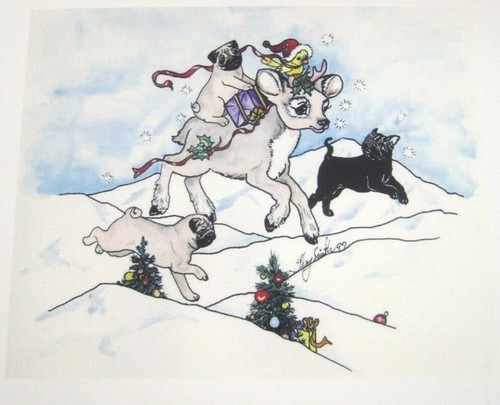 Biglietto natale carlino - biglietto,