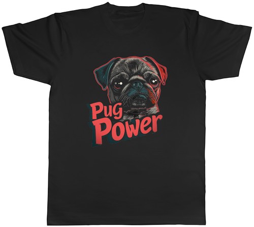 Shirt uomo divertente - uomo, pug